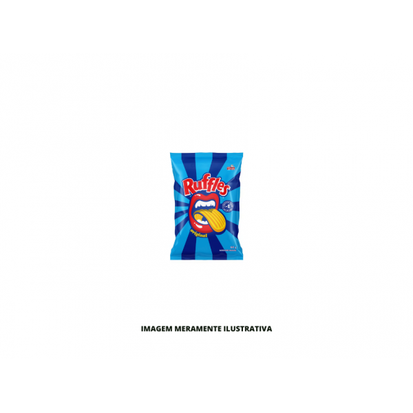SALGADINHO - ELMA CHIPS - 68g RUFFLES SAL